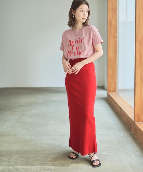 titivate（ティティベイト）の「ﾃﾞｻﾞｲﾝﾛｺﾞTｼｬﾂ（Tシャツ/カットソー・レディース・ホワイト系その他/ピンク系その他/ホワイト系その他2/ホワイト系その他3・FREE）」の16枚目の写真