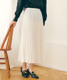 Lamoa | Lamoa/スプリングカラー プリーツ スカート(スカート)