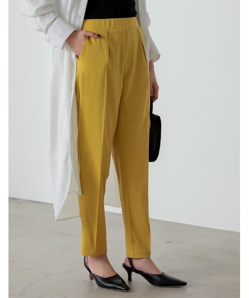 Re:EDIT(リエディ)の「カラーツイルルーズテーパードパンツ(その他パンツ・レディース・ブラック/レッド/ピンク/ライム/イエロー/オレンジ/ブルー・MEDIUM/LARGE/SHORT/TALL)」の9枚目の写真