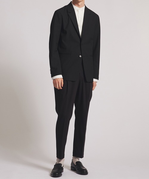 UNITED TOKYO ストレッチチェックノーカラージャケットセットアップ UNITED TOKYO（ユナイテッドトウキョウ）の「Activeストレッチ