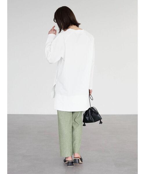 Petit fleur(プチフルール)の「・Petit Fleur メランジリブニットパンツ(その他パンツ・レディース・ブラック/グリーン/アイボリー/ボルドー・FREE)」の12枚目の写真