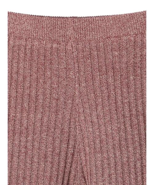 Petit fleur(プチフルール)の「・Petit Fleur メランジリブニットパンツ(その他パンツ・レディース・ブラック/グリーン/アイボリー/ボルドー・FREE)」の16枚目の写真