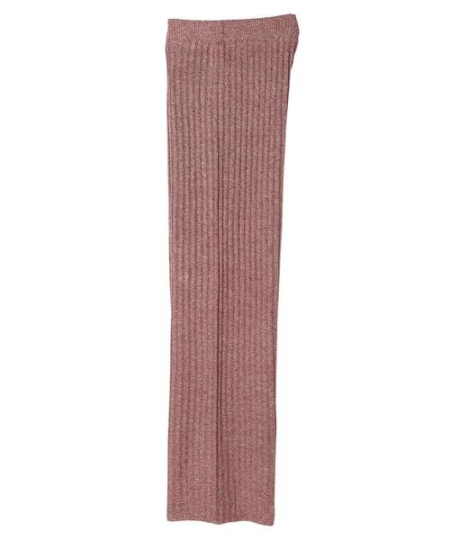 Petit fleur(プチフルール)の「・Petit Fleur メランジリブニットパンツ(その他パンツ・レディース・ブラック/グリーン/アイボリー/ボルドー・FREE)」の21枚目の写真