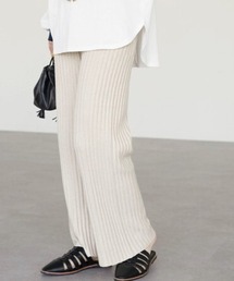 Petit fleur | ・Petit Fleur メランジリブニットパンツ(その他パンツ)