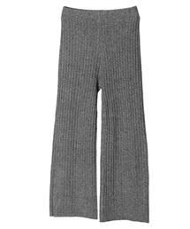 ・Petit Fleur メランジリブニットパンツ