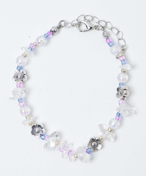 WEGO(ウィゴー)の「WEGO/【2点セット】ストーンブレス(ブレスレット・レディース・その他1/ブラック/ホワイト・FREE)」の11枚目の写真