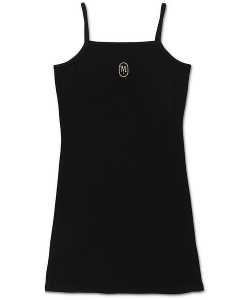 SPINNS（スピンズ）の「ワンポイントキャミミニワンピース（ワンピース・レディース・ブラック/チャコール/ラベンダー・ONESIZE）」の10枚目の写真