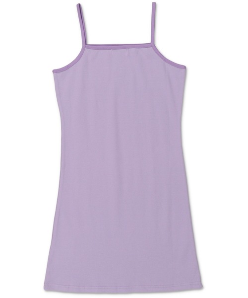 SPINNS（スピンズ）の「ワンポイントキャミミニワンピース（ワンピース・レディース・ブラック/チャコール/ラベンダー・ONESIZE）」の11枚目の写真