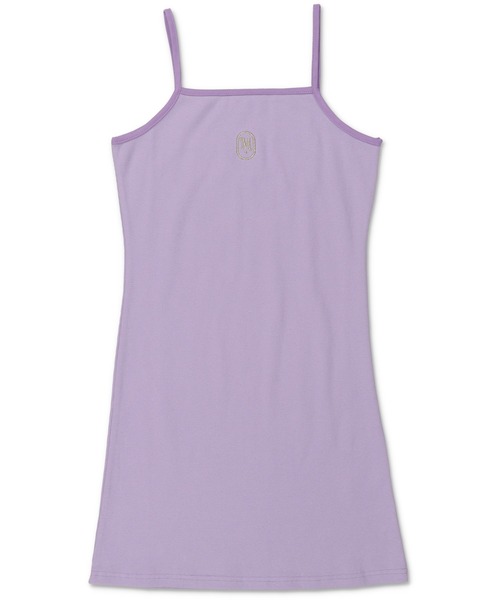 SPINNS（スピンズ）の「ワンポイントキャミミニワンピース（ワンピース・レディース・ブラック/チャコール/ラベンダー・ONESIZE）」の17枚目の写真