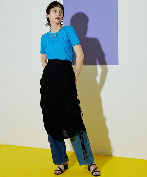 MAISON SPECIAL（メゾンスペシャル）の「No Weight Rectangle Necklace/ノンウェイトレクタングルネックレス【MAISON SPECIAL/メゾンスペシャル】（ネックレス・レディース・シルバー/ゴールド・FREE）」の6枚目の写真