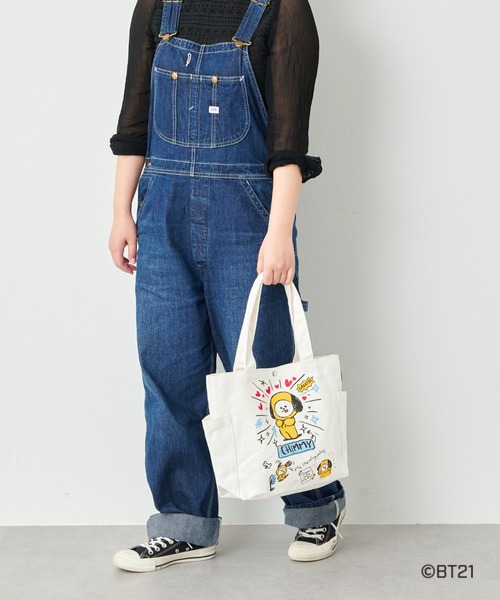 BT21 公式 ナイロントートバッグ 缶バッジ（2個）付 楽天市場】bt21 トートバッグの通販
