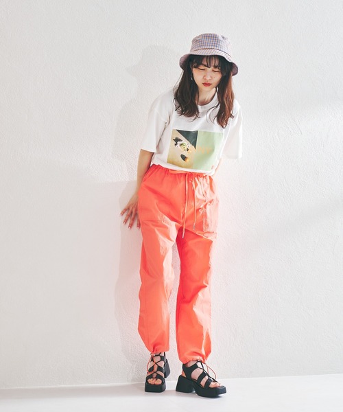 ORiental TRaffic(オリエンタルトラフィック)の「【EC限定】バルキーヒールレースアップサンダル/25207(サンダル・レディース・ホワイト/ブラック・LL/3L/SS/S/M/L)」の16枚目の写真