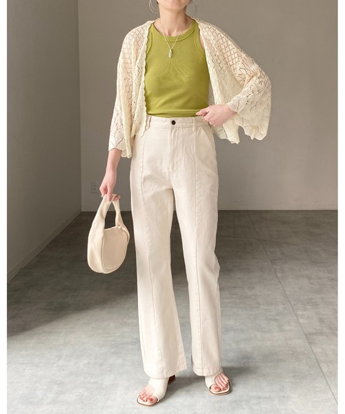 She's Closet（シーズクローゼット）の「フェイクレザー半月型ミニワンハンドルバッグ（ハンドバッグ・レディース・ホワイト/ブラック/ブラウン/グリーン/アイボリー・FREE）」の6枚目の写真