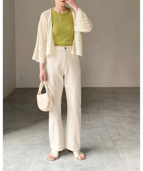 She's Closet（シーズクローゼット）の「フェイクレザー半月型ミニワンハンドルバッグ（ハンドバッグ・レディース・ホワイト/ブラック/ブラウン/グリーン/アイボリー・FREE）」の9枚目の写真