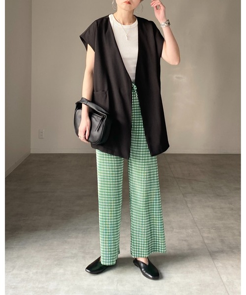 She's Closet（シーズクローゼット）の「フェイクレザー半月型ミニワンハンドルバッグ（ハンドバッグ・レディース・ホワイト/ブラック/ブラウン/グリーン/アイボリー・FREE）」の16枚目の写真