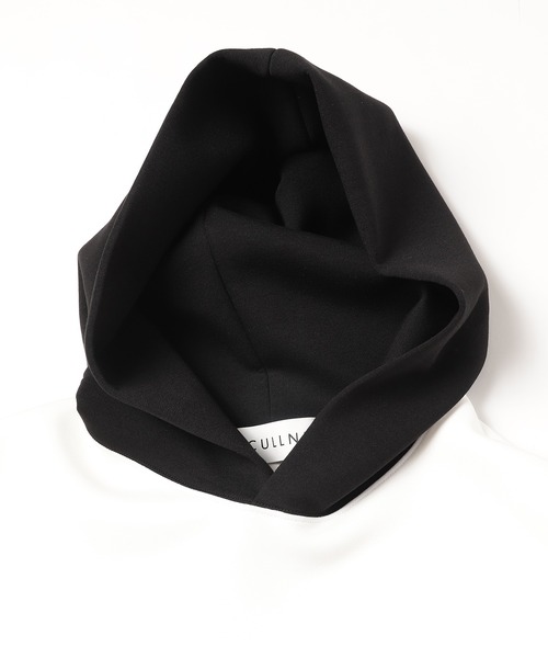 CULLNI（クルニ）の「22-AW-015 / CULLNI LOGO EMBROIDERY  HOODIE（パーカー・メンズ・ベージュ/ブラック/ブラウン/ホワイト/ブルーグリーン・2/0/1）」の12枚目の写真