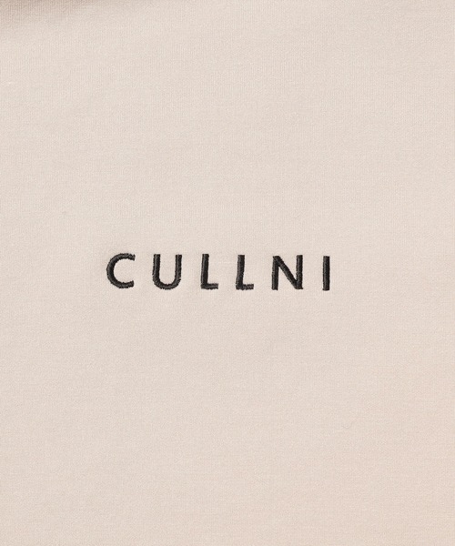 CULLNI（クルニ）の「22-AW-015 / CULLNI LOGO EMBROIDERY  HOODIE（パーカー・メンズ・ベージュ/ブラック/ブラウン/ホワイト/ブルーグリーン・2/0/1）」の16枚目の写真