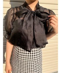 WC | シアーリボンブラウス(シャツ/ブラウス)