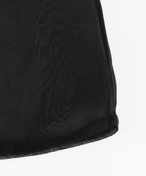 WC(ダブル シー)の「シアーリボンブラウス(シャツ/ブラウス・レディース・ホワイト/ブラック/サックスブルー・FREE)」の18枚目の写真