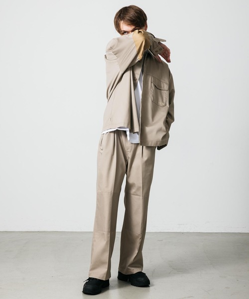 SILAS（サイラス）の「WORK SHIRT　サイラスワークシャツ（シャツ/ブラウス・メンズ・ブラック/ネイビー/ベージュ・L/M/XL）」の10枚目の写真