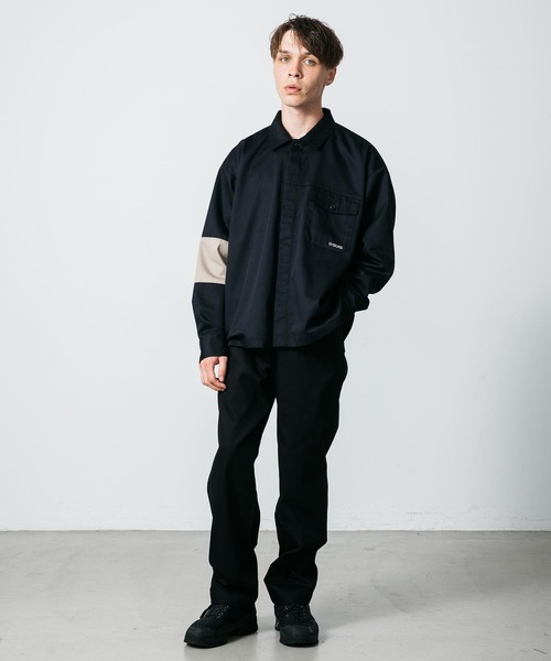 SILAS（サイラス）の「WORK SHIRT　サイラスワークシャツ（シャツ/ブラウス・メンズ・ブラック/ネイビー/ベージュ・L/M/XL）」の11枚目の写真