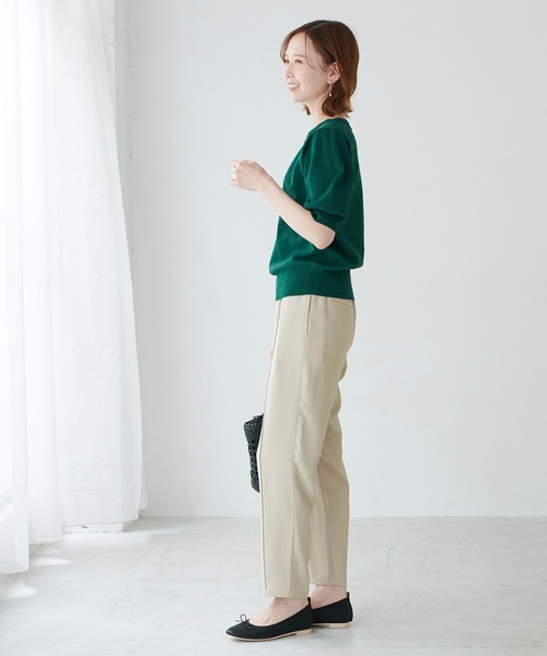 ROPE' PICNIC（ロペピクニック）の「ステファニージョガーパンツ（その他パンツ・レディース・チャコールグレー/ピンク/ブルー/ベージュ系その他・40/38/36）」の12枚目の写真