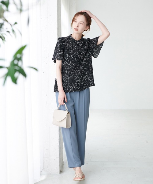 ROPE' PICNIC（ロペピクニック）の「ステファニージョガーパンツ（その他パンツ・レディース・チャコールグレー/ピンク/ブルー/ベージュ系その他・40/38/36）」の19枚目の写真