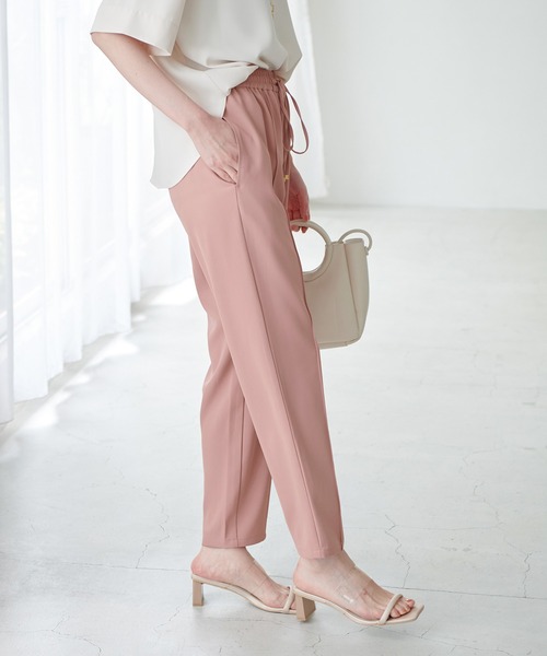 ROPE' PICNIC（ロペピクニック）の「ステファニージョガーパンツ（その他パンツ・レディース・チャコールグレー/ピンク/ブルー/ベージュ系その他・40/38/36）」の8枚目の写真