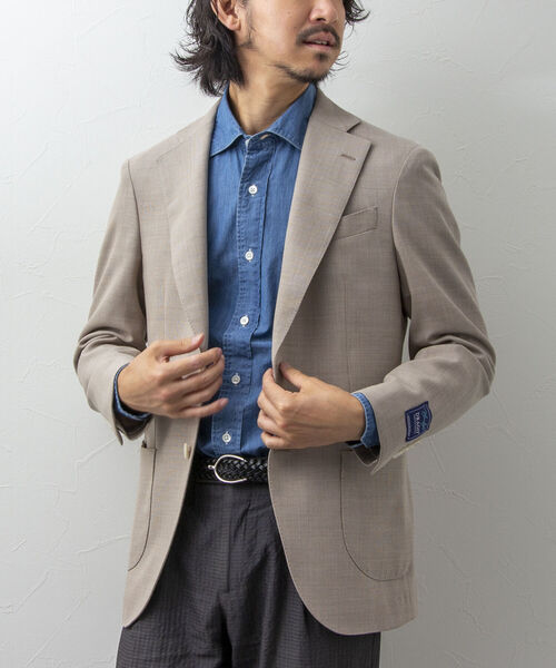 セール Le Chic ルシック ベージュソリッド テーラードジャケット Drago テーラードジャケット Nolley S Goodman ノーリーズグッドマン のファッション通販 Zozotown