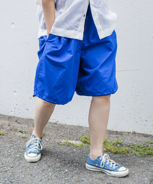 GLOSTER（グロスター）の「【GLOSTER/グロスター】スノーカモ バルーンショーツ ハーフパンツ（その他パンツ・メンズ・ブラック/ホワイト/オリーブ/ロイヤルブルー・M/L）」の4枚目の写真