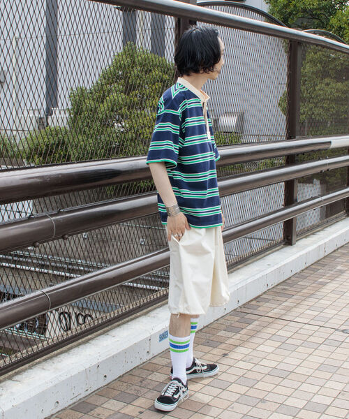 GLOSTER（グロスター）の「【GLOSTER/グロスター】スノーカモ バルーンショーツ ハーフパンツ（その他パンツ・メンズ・ブラック/ホワイト/オリーブ/ロイヤルブルー・M/L）」の10枚目の写真