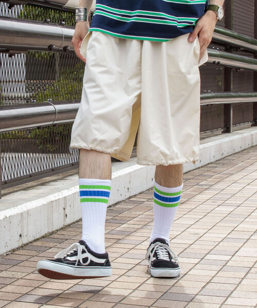 GLOSTER（グロスター）の「【GLOSTER/グロスター】スノーカモ バルーンショーツ ハーフパンツ（その他パンツ・メンズ・ブラック/ホワイト/オリーブ/ロイヤルブルー・M/L）」の12枚目の写真