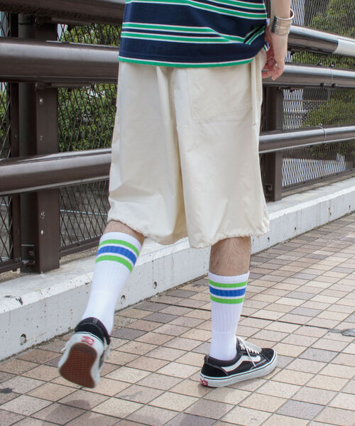 GLOSTER（グロスター）の「【GLOSTER/グロスター】スノーカモ バルーンショーツ ハーフパンツ（その他パンツ・メンズ・ブラック/ホワイト/オリーブ/ロイヤルブルー・M/L）」の14枚目の写真