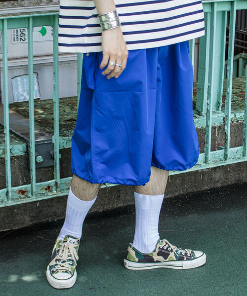 GLOSTER（グロスター）の「【GLOSTER/グロスター】スノーカモ バルーンショーツ ハーフパンツ（その他パンツ・メンズ・ブラック/ホワイト/オリーブ/ロイヤルブルー・M/L）」の16枚目の写真