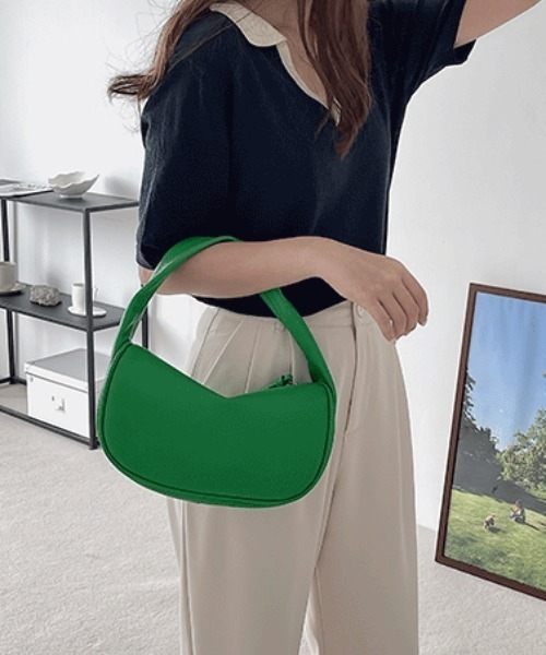 mebole(メボレ)の「スクエアボストンバッグ(ボストンバッグ・レディース・ホワイト/ブラック/ブラウン/イエロー/グリーン・FREE)」の10枚目の写真