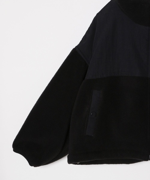 LOWRYS FARM(ローリーズファーム)の「フリースブルゾン 343121(ブルゾン・キッズ・ブラック/アイボリー・110cm/120cm/130cm/140cm/150cm)」の9枚目の写真