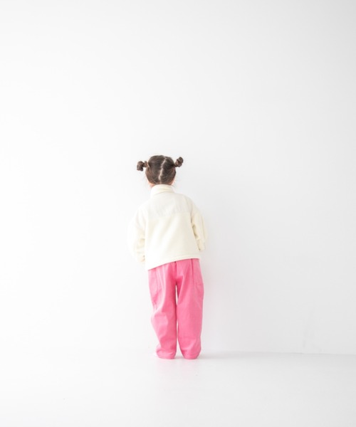 LOWRYS FARM(ローリーズファーム)の「フリースブルゾン 343121(ブルゾン・キッズ・ブラック/アイボリー・110cm/120cm/130cm/140cm/150cm)」の12枚目の写真