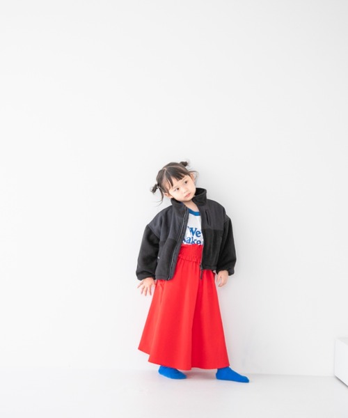 LOWRYS FARM(ローリーズファーム)の「フリースブルゾン 343121(ブルゾン・キッズ・ブラック/アイボリー・110cm/120cm/130cm/140cm/150cm)」の20枚目の写真