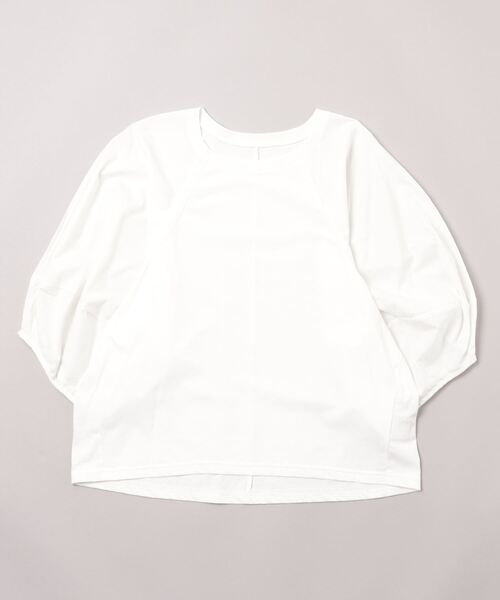 DROIT BELLO(ドロイトベロ)の「DROIT BELLO(ドロイトベロ) 袖ボリュームブラウス(Tシャツ/カットソー・レディース・ブラック/ホワイト・F)」の2枚目の写真