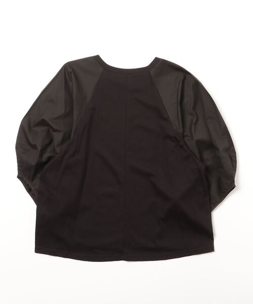 DROIT BELLO(ドロイトベロ)の「DROIT BELLO(ドロイトベロ) 袖ボリュームブラウス(Tシャツ/カットソー・レディース・ブラック/ホワイト・F)」の3枚目の写真
