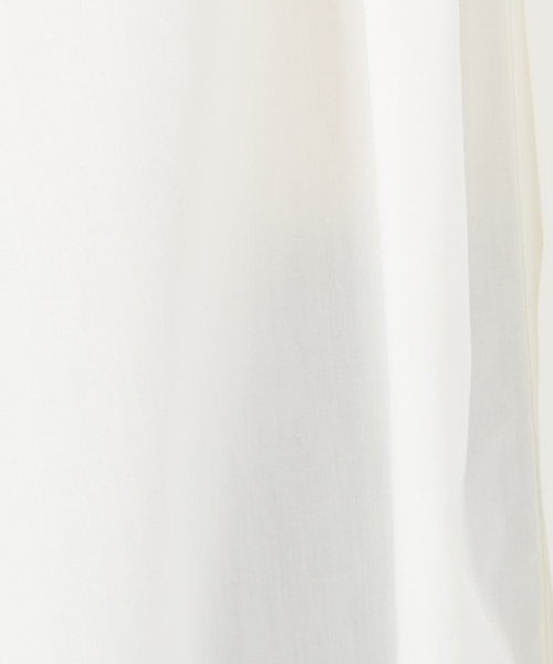 qualite（カリテ）の「ピンタックシャツ（シャツ/ブラウス・レディース・ブラック/オフホワイト/サックスブルー・フリー）」の6枚目の写真