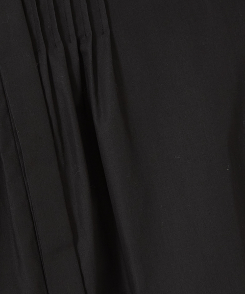 qualite（カリテ）の「ピンタックシャツ（シャツ/ブラウス・レディース・ブラック/オフホワイト/サックスブルー・フリー）」の16枚目の写真