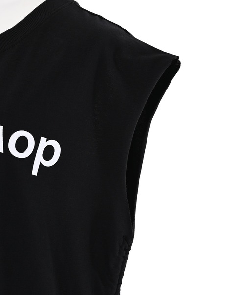 Narcissus（ナルシス）の「【Narcissus】ロゴシャーリングタンク（タンクトップ・レディース・ブラック/グリーン・FREE）」の4枚目の写真