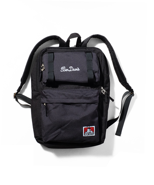 BEN DAVIS(ベンデイビス)の「BEN DAVIS BOX DAYPACK(バックパック/リュック・メンズ・ブラック/ブルー/ネイビー/ブラック系その他/ダークネイビー・FREE)」の2枚目の写真