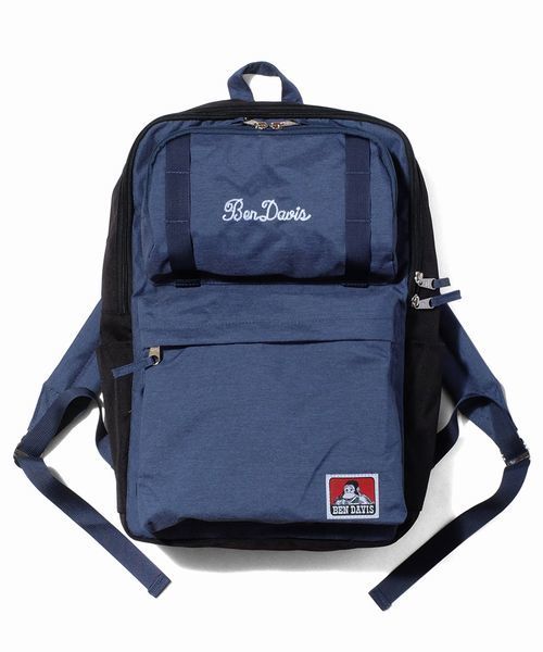 BEN DAVIS(ベンデイビス)の「BEN DAVIS BOX DAYPACK(バックパック/リュック・メンズ・ブラック/ブルー/ネイビー/ブラック系その他/ダークネイビー・FREE)」の5枚目の写真