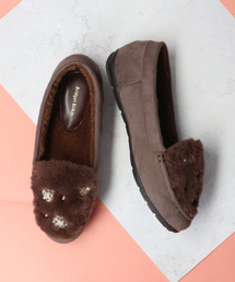 【Bridget Birkin】ランダムビジュームートンシューズ(521636)