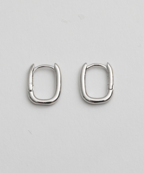 Geel（ギール）の「Geel/コンパクト ラウンドフープピアス【ワンタッチ】（ピアス（両耳用）・レディース・シルバー/ゴールド・FREE）」の7枚目の写真