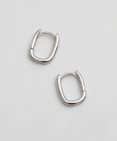 Geel（ギール）の「Geel/コンパクト ラウンドフープピアス【ワンタッチ】（ピアス（両耳用）・レディース・シルバー/ゴールド・FREE）」の8枚目の写真