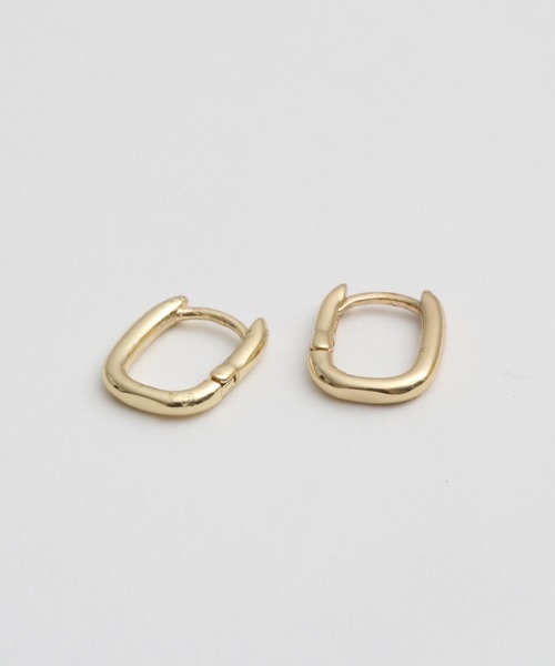 Geel（ギール）の「Geel/コンパクト ラウンドフープピアス【ワンタッチ】（ピアス（両耳用）・レディース・シルバー/ゴールド・FREE）」の15枚目の写真