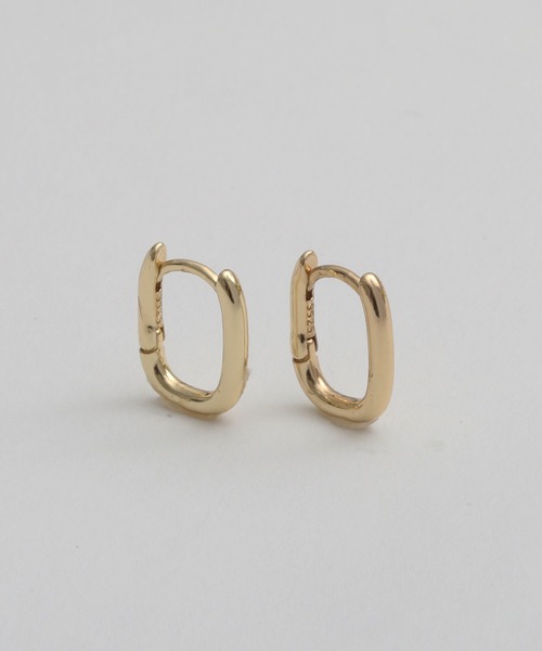 Geel（ギール）の「Geel/コンパクト ラウンドフープピアス【ワンタッチ】（ピアス（両耳用）・レディース・シルバー/ゴールド・FREE）」の6枚目の写真